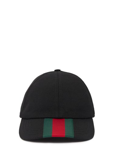 Casquette En Toile Détail Web - GUCCI - Modalova