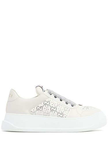 Sneakers En Cuir Screener 42 Mm - GUCCI - Modalova