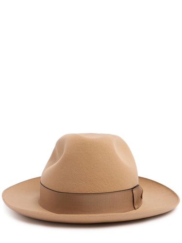 Chapeau En Feutre De Laine Jer 6,5 Cm - BORSALINO - Modalova