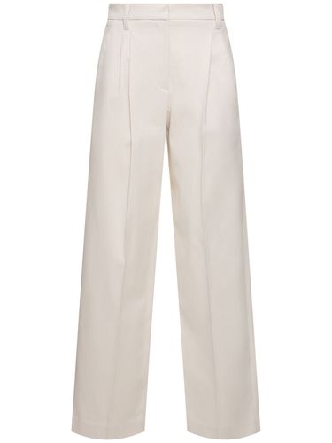 Pantalon Droit En Coton Stretch - BRUNELLO CUCINELLI - Modalova