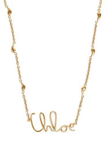 Collier À Logo Chloé - CHLOÉ - Modalova