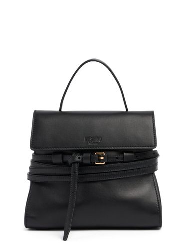 Sac À Main Mini En Cuir Nappa Tie Me - MOSCHINO - Modalova