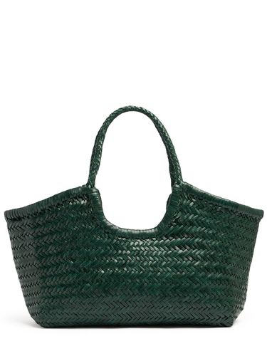 Grand Panier En Cuir Tressé Nantucket - DRAGON DIFFUSION - Modalova