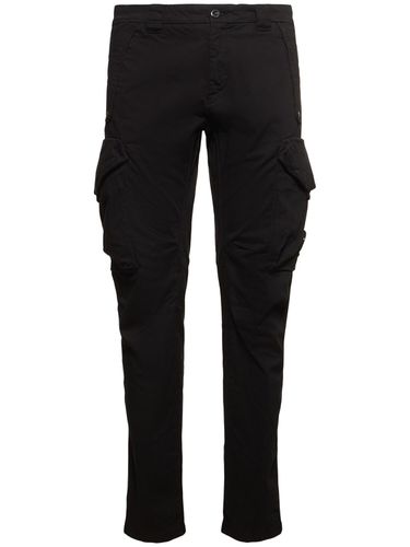 Pantalon Cargo En Coton Stretch - C.P. COMPANY - Modalova