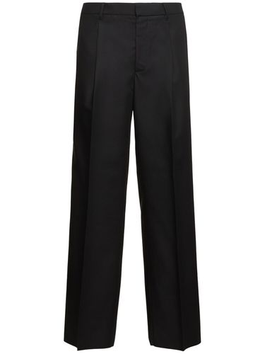 Pantalon Plissé En Mohair Et Laine - LARDINI - Modalova