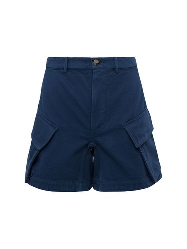 Short Cargo En Sergé Taille Haute - JW ANDERSON - Modalova