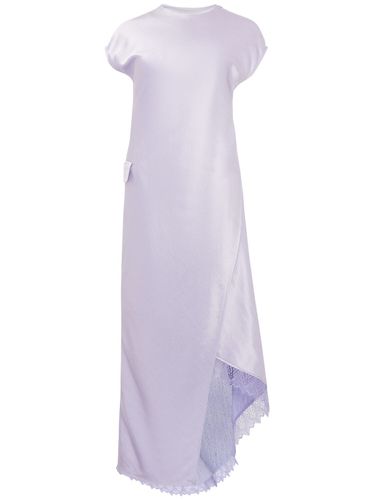 Robe Midi Asymétrique En Satin - JW ANDERSON - Modalova