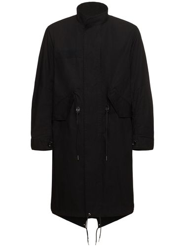 Manteau Long En Ripstop De Coton Mélangé - SACAI - Modalova