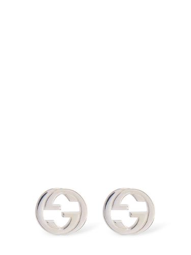 Clous D'oreilles Gg - GUCCI - Modalova