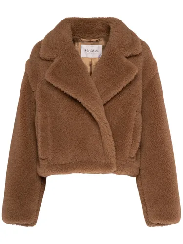 Manteau Court En Teddy Gardone - MAX MARA - Modalova