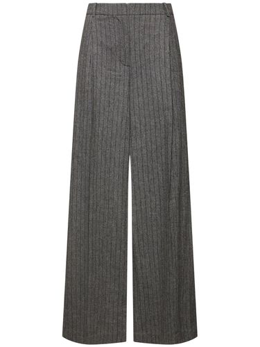 Pantalon Ample En Laine Mélangée Tilda - THE GARMENT - Modalova