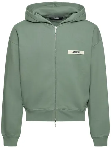 Sweat-shirt Zippé Le Hoodie Gros Grain - JACQUEMUS - Modalova