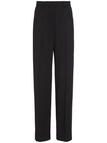 Pantalon Ample En Viscose À Plis Hello - SPORTMAX - Modalova