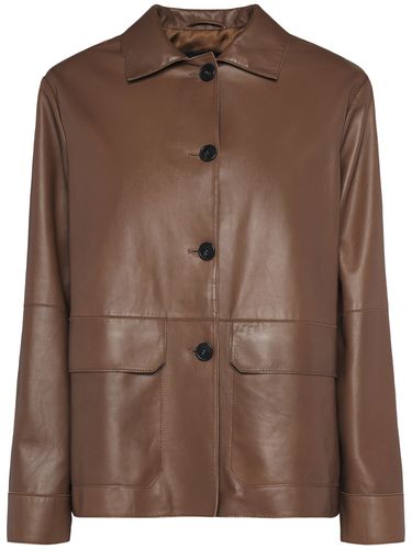 Veste En Cuir Kaya - WEEKEND MAX MARA - Modalova