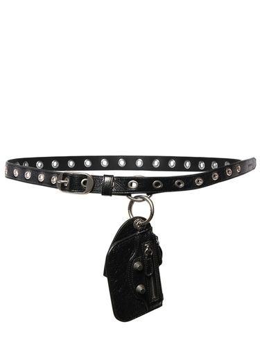 Ceinture En Cuir Le Cagole 2 Cm - BALENCIAGA - Modalova