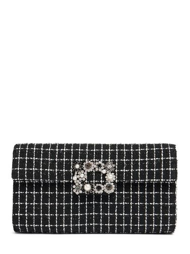 Pochette Avec Boucle À Fleurs Envelope - ROGER VIVIER - Modalova