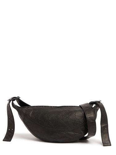 Sac Bandoulière En Cuir Grainé Sling - YOHJI YAMAMOTO - Modalova