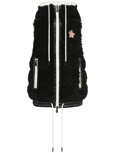 Gilet Zippé En Teddy Rembourré - MONCLER GRENOBLE - Modalova