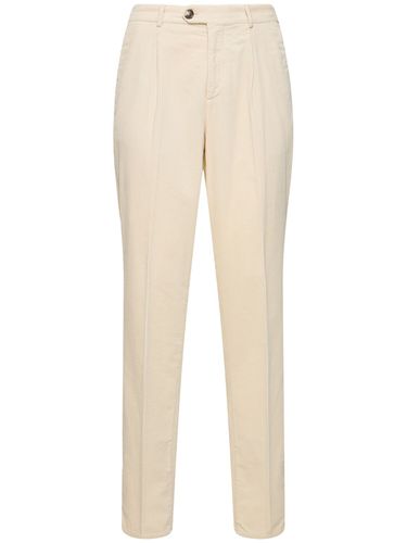 Pantalon En Coton Côtelé - BRUNELLO CUCINELLI - Modalova