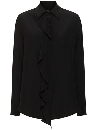 Chemise En Soie À Volants - VICTORIA BECKHAM - Modalova