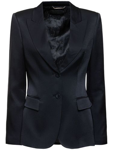 Blazer En Satin À Boutonnage Simple - ALBERTA FERRETTI - Modalova