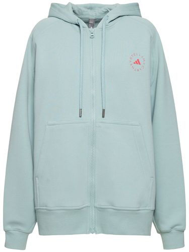 Sweat-shirt Zippé À Capuche - ADIDAS BY STELLA MCCARTNEY - Modalova