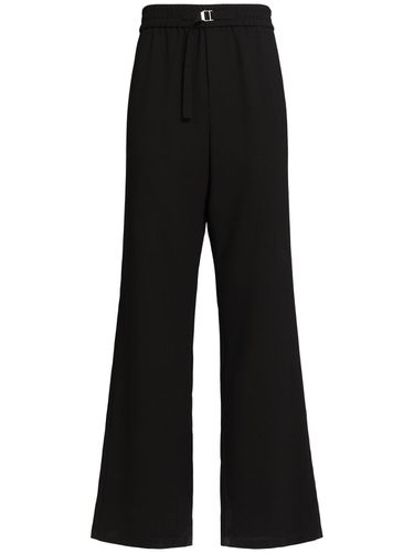 Pantalon En Gabardine De Laine - AMI PARIS - Modalova