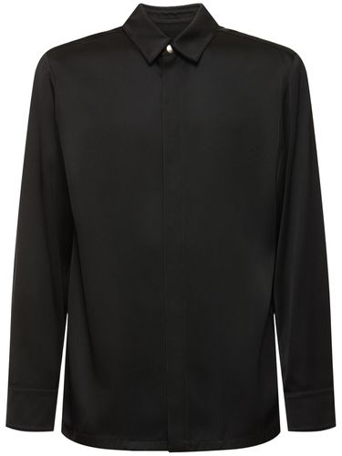 Chemise Fluide En Soie Et Viscose - JIL SANDER - Modalova