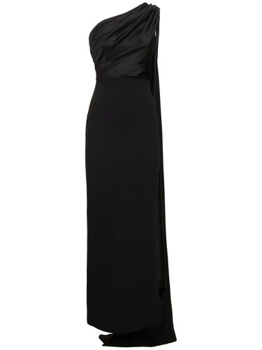 Robe Longue En Crêpe Yeva - SOLACE LONDON - Modalova