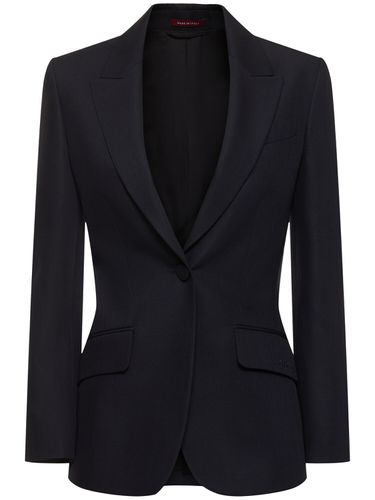 Veste En Mohair Et Laine À Boutonnage Simple - GUCCI - Modalova