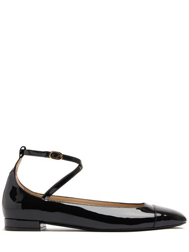 Chaussures Plates En Cuir Verni Eden 10 Mm - STUART WEITZMAN - Modalova