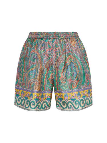 Short En Soie Imprimée - ETRO - Modalova