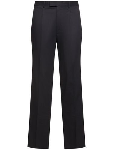 Pantalon En Coton Mélangé Premium À Plis - ZEGNA - Modalova