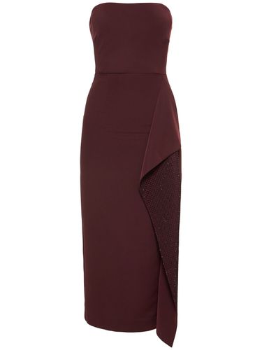 Robe Bustier Mi-longue À Volants - ROLAND MOURET - Modalova