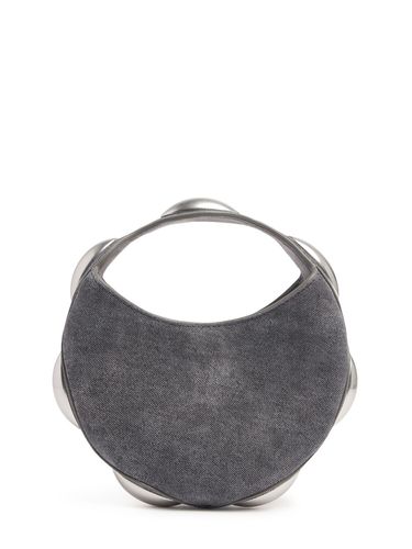 Sac En Cuir Imprimé Denim Dome Circular - ALEXANDER WANG - Modalova