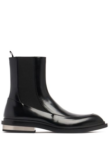 Bottines En Cuir Brillant - JIL SANDER - Modalova