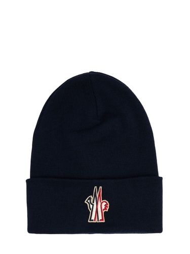 Extrafine Virgin Wool Beanie - MONCLER GRENOBLE - Modalova