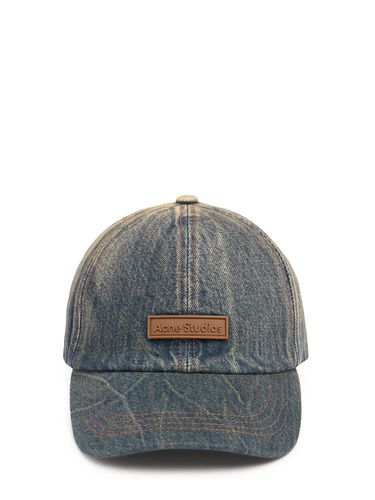 Casquette En Denim Carliy Matrix - ACNE STUDIOS - Modalova