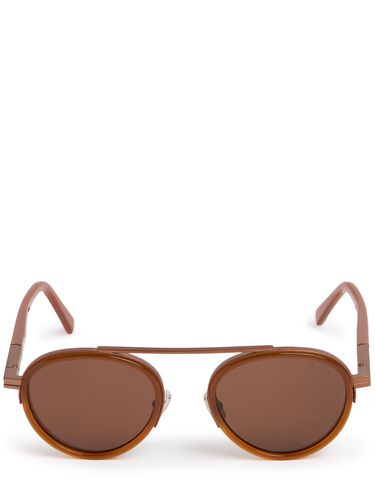 Lunettes De Soleil En Acétate Orizzonte Ii - ZEGNA - Modalova