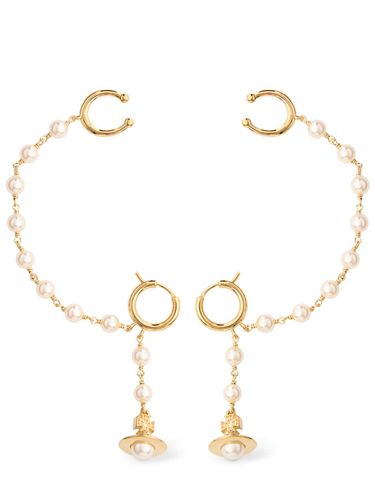 Bijoux D’oreilles En Fausses Perles Samara - VIVIENNE WESTWOOD - Modalova