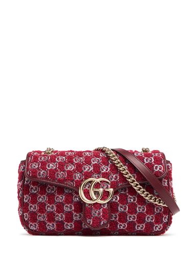 Petit Sac En Laine Vierge Mélangée Gg Marmont - GUCCI - Modalova