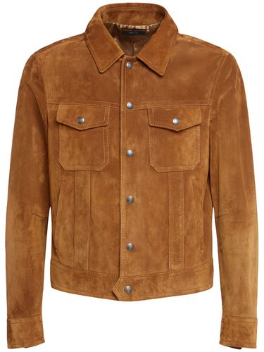 Veste En Daim Doux - TOM FORD - Modalova