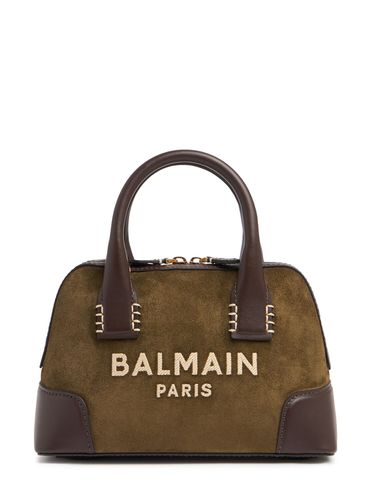 Sac À Main En Daim B-army Dome - BALMAIN - Modalova