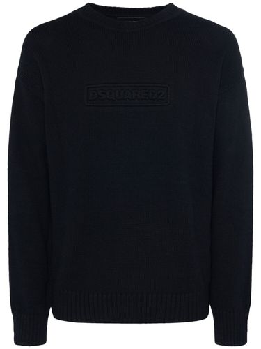 Pull-over En Coton À Col Ras-du-cou - DSQUARED2 - Modalova