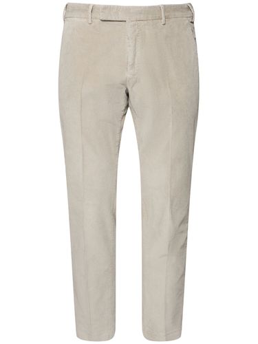 Pantalon En Tissu Côté Stretch Rebel - PT TORINO - Modalova