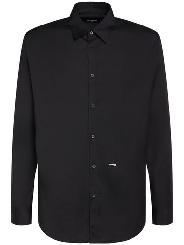 Chemise En Coton Stretch Relax Dan - DSQUARED2 - Modalova