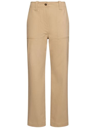 Pantalon Droit En Drill De Coton Ottobre - WEEKEND MAX MARA - Modalova