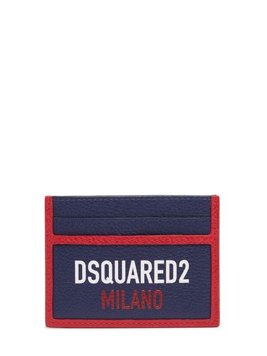 Portefeuille En Cuir À Logo - DSQUARED2 - Modalova