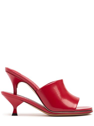 Mules En Cuir Les Doubles 100 Mm - JACQUEMUS - Modalova