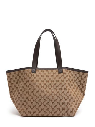 Sac Cabas Moyen En Toile Original Gg - GUCCI - Modalova